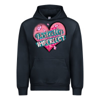 Navy perfectly imperfect Urban Hoodie - MaliasSmallBusiness