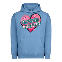 Pigment Pebble Blue perfectly imperfect Urban Hoodie - MaliasSmallBusiness