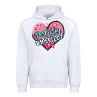 White perfectly imperfect Urban Hoodie - MaliasSmallBusiness