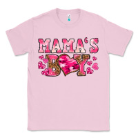 Bubblegum Pink valentines day mamas boy Classic Tee - texasbilliewilder