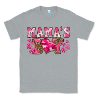 Heather Grey valentines day mamas boy Classic Tee - texasbilliewilder