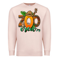 Pale Pink zoo crew Premium Sweatshirt - AdoDesignShop