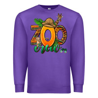 Purple zoo crew Premium Sweatshirt - AdoDesignShop