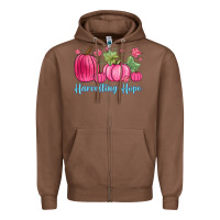 Chestnut harvesting hope Zipper Hoodie - Zillion Design Studio