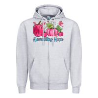 Heather Grey harvesting hope Zipper Hoodie - Zillion Design Studio