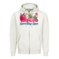 Oatmeal Heather harvesting hope Zipper Hoodie - Zillion Design Studio