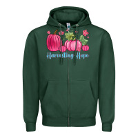 Sports Green harvesting hope Zipper Hoodie - Zillion Design Studio