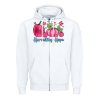 White harvesting hope Zipper Hoodie - Zillion Design Studio