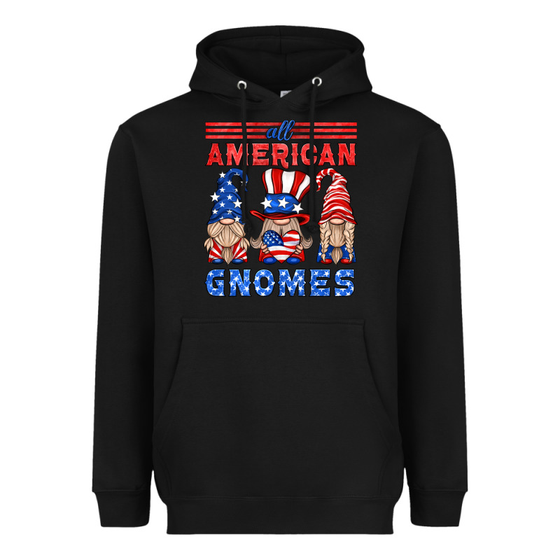 All American Gnomes Heavyweight Hoodie by HRA Design Shop | Teevron