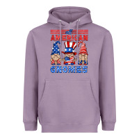 Lavender all american gnomes Heavyweight Hoodie - HRA Design Shop