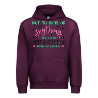 Mauve Wine not to brag or anything but i can forget what im d Urban Hoodie - MaliasSmallBusiness