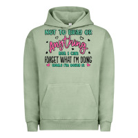 Pigment Oil Green not to brag or anything but i can forget what im d Urban Hoodie - MaliasSmallBusiness