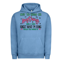 Pigment Pebble Blue not to brag or anything but i can forget what im d Urban Hoodie - MaliasSmallBusiness