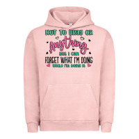 Pigment Salmon not to brag or anything but i can forget what im d Urban Hoodie - MaliasSmallBusiness