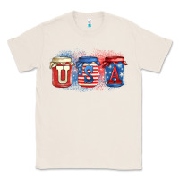 Natural usa mason jars Classic Tee - Zillion Design Studio