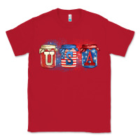 Red usa mason jars Classic Tee - Zillion Design Studio