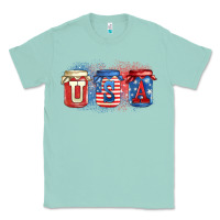 Seafoam usa mason jars Classic Tee - Zillion Design Studio