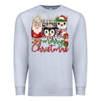 Heather Grey merry Christmas coffee Premium Sweatshirt - JahusDesignShop