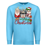 Ocean Blue merry Christmas coffee Premium Sweatshirt - JahusDesignShop