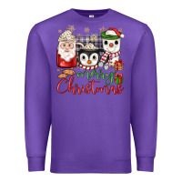 Purple merry Christmas coffee Premium Sweatshirt - JahusDesignShop