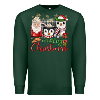 Sports Green merry Christmas coffee Premium Sweatshirt - JahusDesignShop