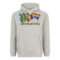 Moon Dust peace love pride Heavyweight Hoodie - CowhideDigitalArt