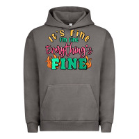 Pigment Tornado its fine im dine everythings fine Urban Hoodie - MaliasSmallBusiness