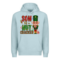 Blue Mist Christmas son of a nutcracker Premium Hoodie - NancyCooperArtShop