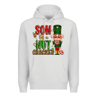 Dove Grey Christmas son of a nutcracker Premium Hoodie - NancyCooperArtShop