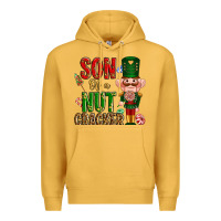 Mustard Christmas son of a nutcracker Premium Hoodie - NancyCooperArtShop