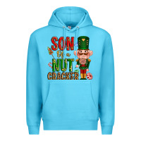 Ocean Blue Christmas son of a nutcracker Premium Hoodie - NancyCooperArtShop