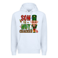 White Christmas son of a nutcracker Premium Hoodie - NancyCooperArtShop