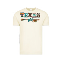 Vintage Arctic texas girl serape turquoise leopard cowhide arrow Vintage Tee - Artiststas