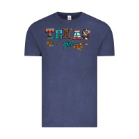 Vintage Denim texas girl serape turquoise leopard cowhide arrow Vintage Tee - Artiststas