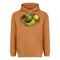 Meerkat Tennis Christmas With Racket And Hat Heavyweight Hoodie - FaDigitalArtStudio