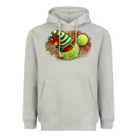 Moon Dust Tennis Christmas With Racket And Hat Heavyweight Hoodie - FaDigitalArtStudio