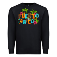 Black puerto rico Premium Sweatshirt - AdoDesignShop