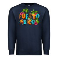 Navy puerto rico Premium Sweatshirt - AdoDesignShop