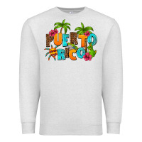 Oatmeal Heather puerto rico Premium Sweatshirt - AdoDesignShop