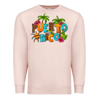 Pale Pink puerto rico Premium Sweatshirt - AdoDesignShop