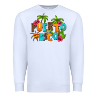 White puerto rico Premium Sweatshirt - AdoDesignShop