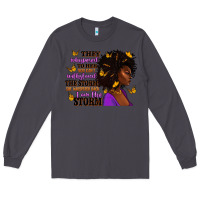 Smoke They whispered to her afro woman Long Sleeve Tee - RanaPortraitStore