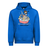 Cobalt do i look like i give a duck Urban Hoodie - MaliasSmallBusiness