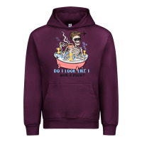 Mauve Wine do i look like i give a duck Urban Hoodie - MaliasSmallBusiness