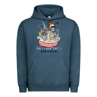 Pigment Midnight Navy do i look like i give a duck Urban Hoodie - MaliasSmallBusiness