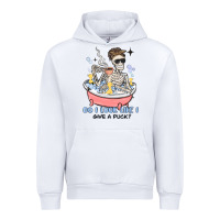 White do i look like i give a duck Urban Hoodie - MaliasSmallBusiness