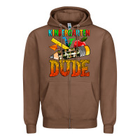 Chestnut kindergarten dude Zipper Hoodie - texasbilliewilder
