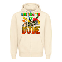 Sandshell kindergarten dude Zipper Hoodie - texasbilliewilder