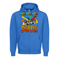 True Royal kindergarten dude Zipper Hoodie - texasbilliewilder