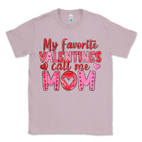 Lilac my favorite valentine call me mom Classic Tee - texasbilliewilder